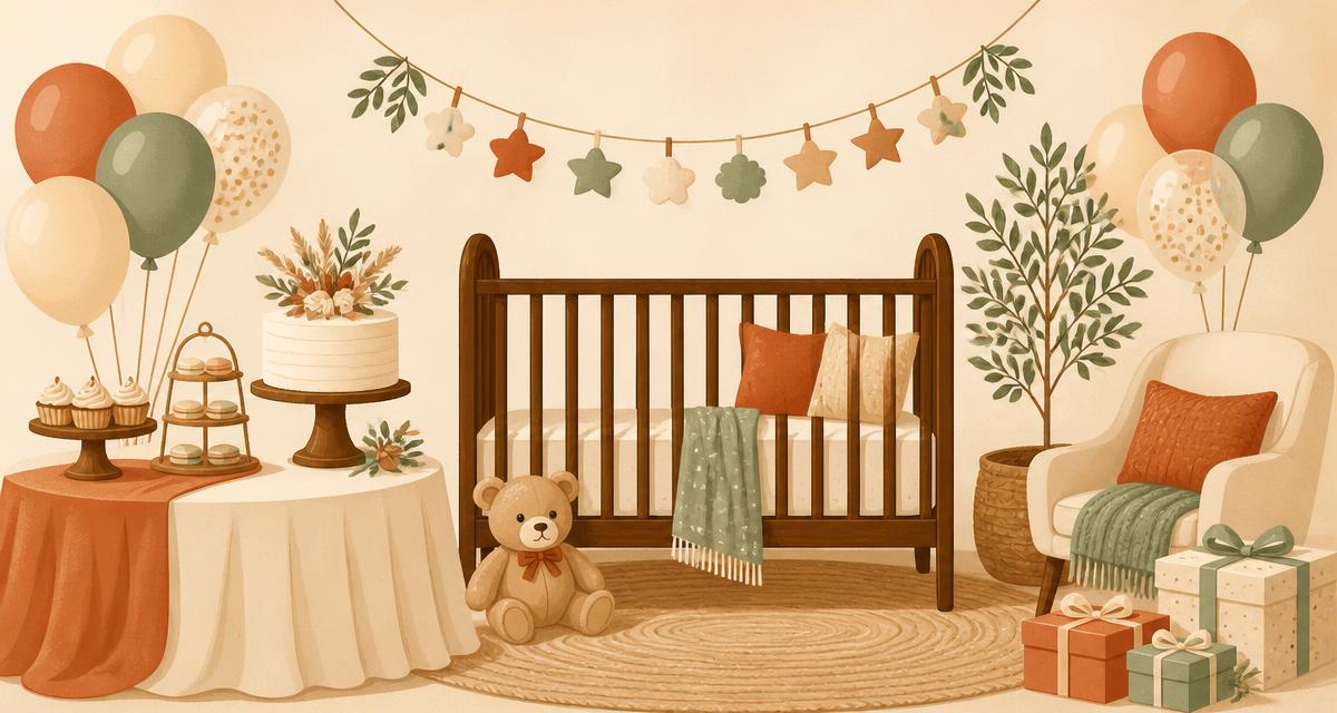 أفكار لتنظيم حفلة استقبال مولود مميزة